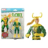 HASBRO MARVEL LEGENDS RETRO COLLECTION LOKI ACTION FIGURE