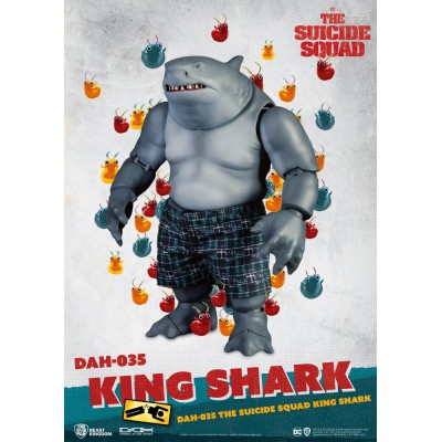 THE SUICIDE SQUAD KING SHARK DAH-035 ACTION FIGURE BEAST KINGDOM