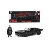 THE BATMAN - BATMAN AND BATMOBILE DIE CAST 1/24 MODEL JADA TOYS