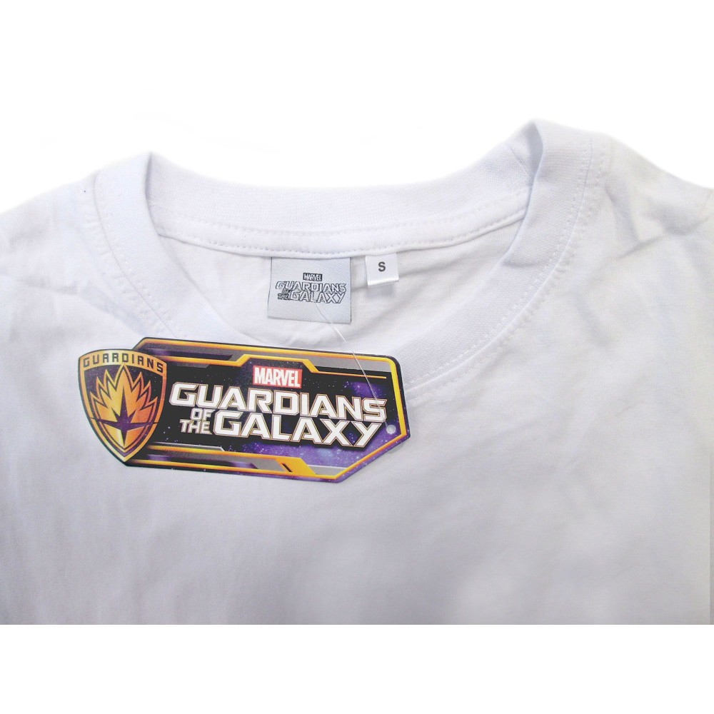 MAGLIA T SHIRT GUARDIANI DELLA GALASSIA GROOT BIANCA