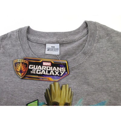 MAGLIA T SHIRT GUARDIANI DELLA GALASSIA I AM GROOT GRIGIA
