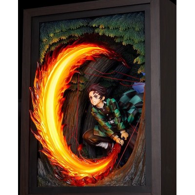 DEMON SLAYER TANJIRO KAMADO HINOKAMI KAGURA DANCE 36CM STATUA FIGURE GOOD SMILE COMPANY