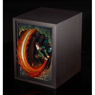 DEMON SLAYER TANJIRO KAMADO HINOKAMI KAGURA DANCE 36CM STATUA FIGURE GOOD SMILE COMPANY