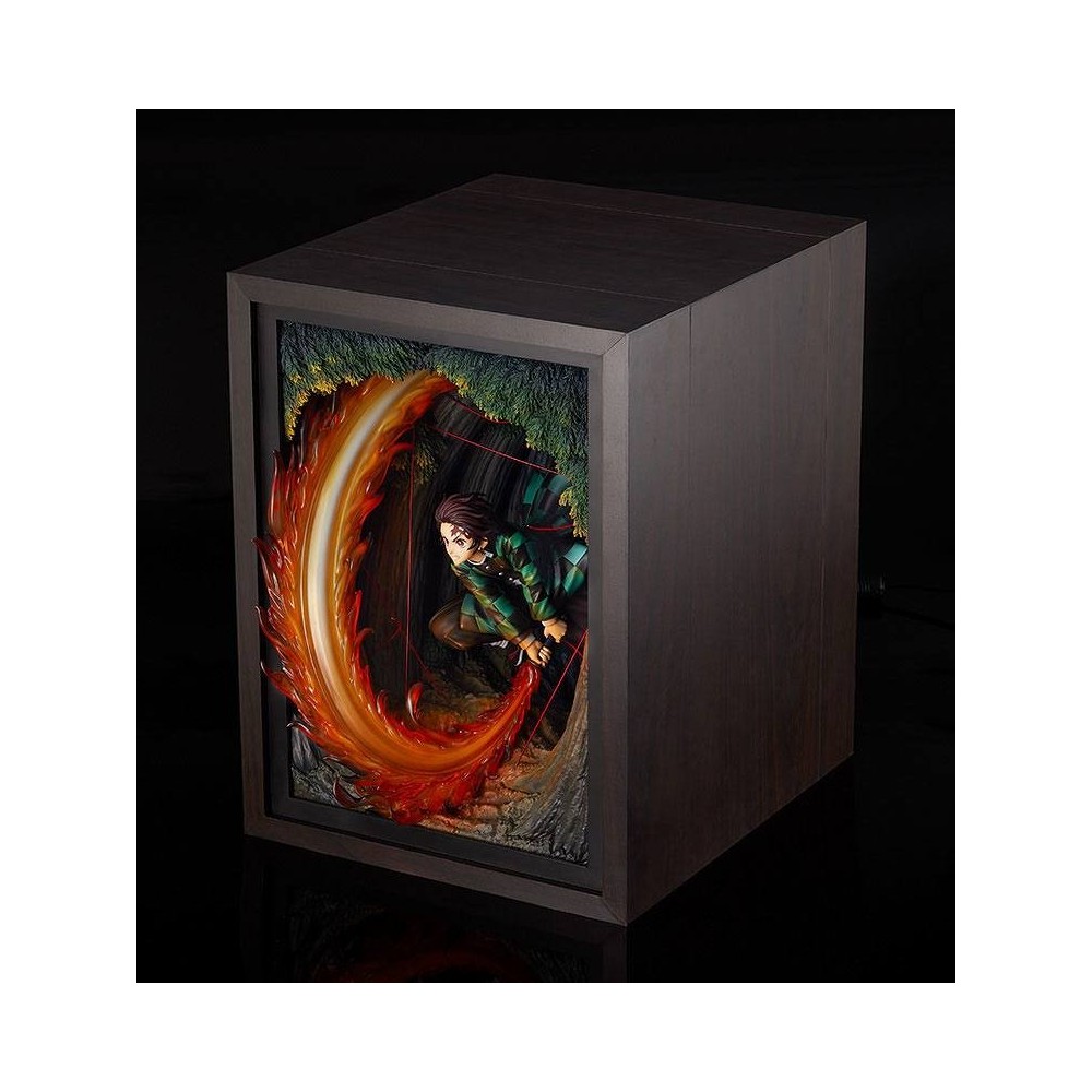 DEMON SLAYER TANJIRO KAMADO HINOKAMI KAGURA DANCE 36CM STATUA FIGURE GOOD SMILE COMPANY