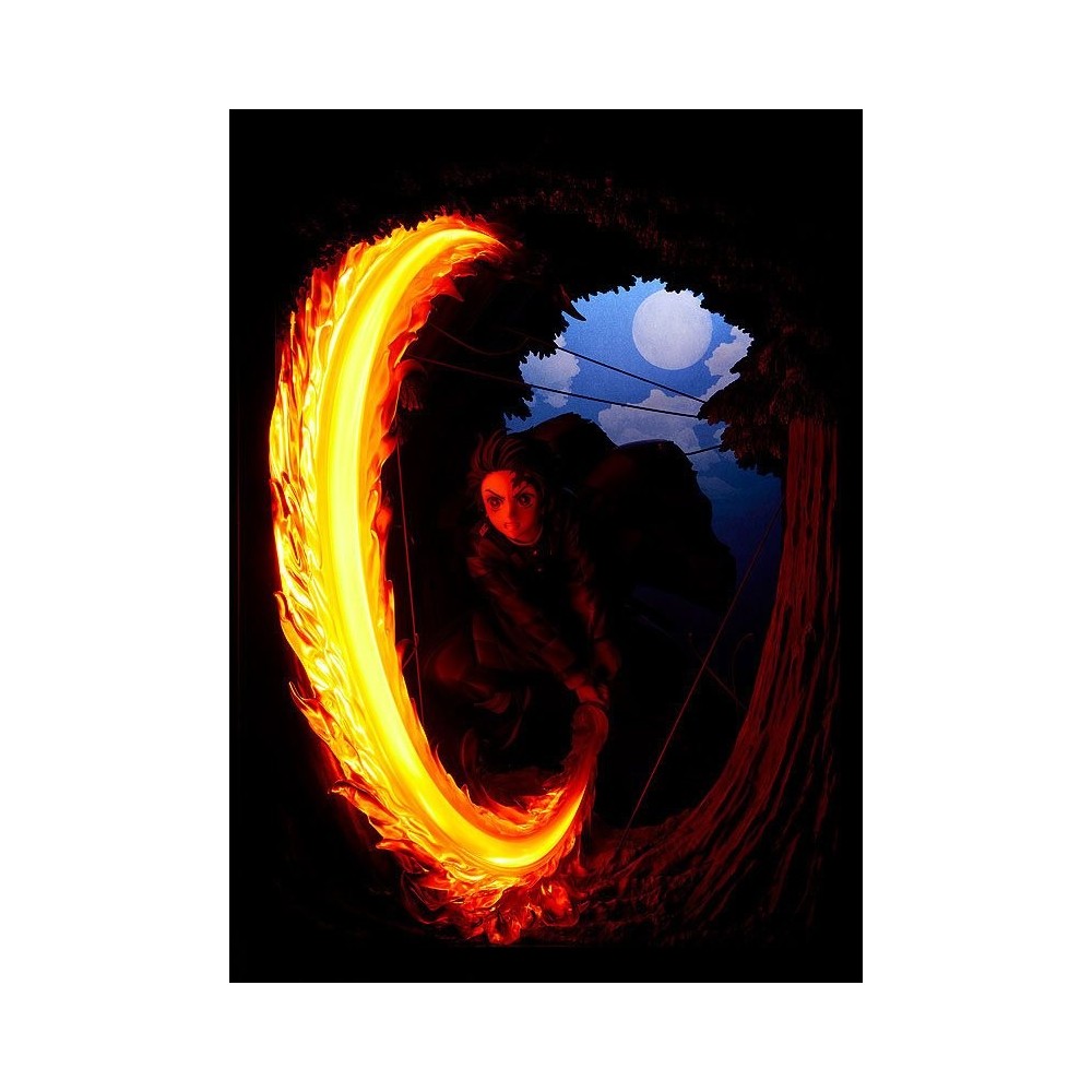 DEMON SLAYER TANJIRO KAMADO HINOKAMI KAGURA DANCE 36CM STATUA FIGURE GOOD SMILE COMPANY