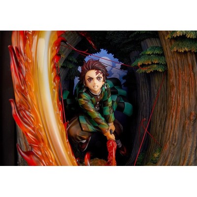 DEMON SLAYER TANJIRO KAMADO HINOKAMI KAGURA DANCE 36CM STATUA FIGURE GOOD SMILE COMPANY