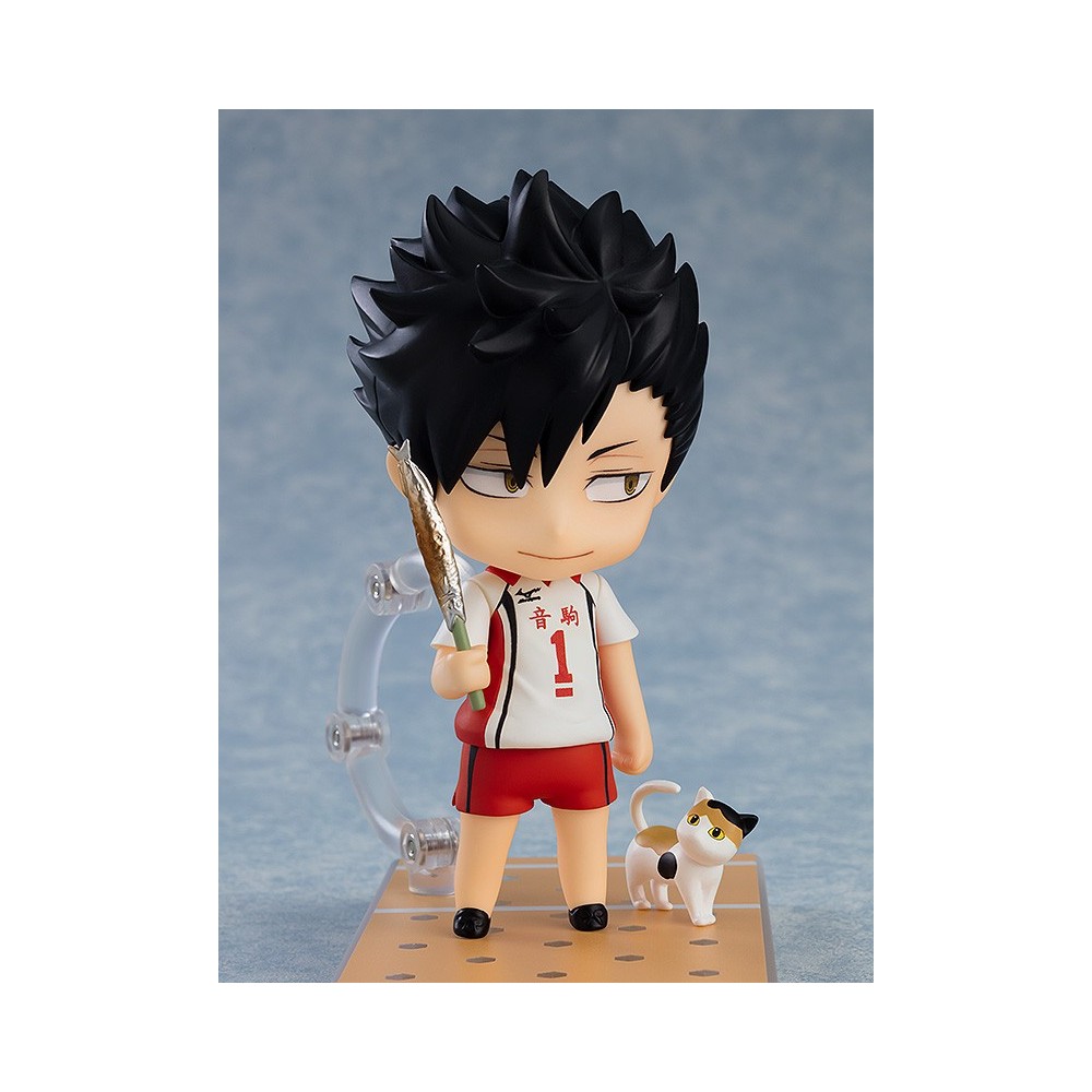 ORANGE ROUGE HAIKYU TETSURO KUROO SECOND UNIFORM VERSION NENDOROID ACTION FIGURE