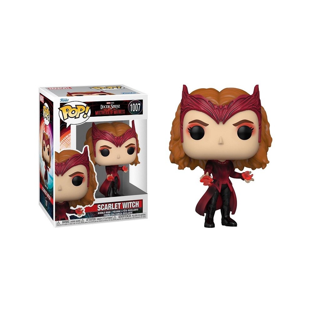 FUNKO FUNKO POP! SCARLET WITCH DOCTOR STRANGE IN THE MULTIVERSE OF MADNESS BOBBLE HEAD FIGURE