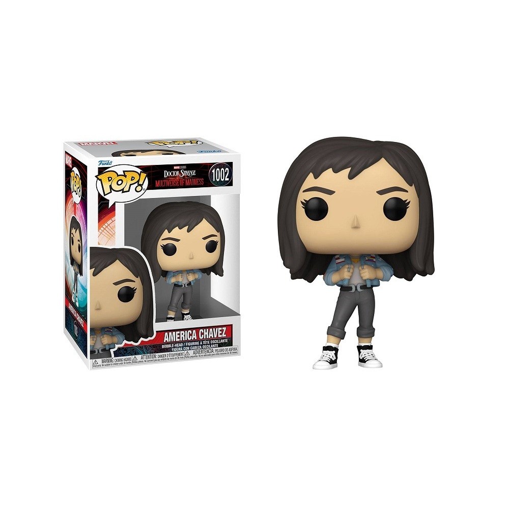 FUNKO FUNKO POP! AMERICA CHAVEZ DOCTOR STRANGE IN THE MULTIVERSE OF MADNESS BOBBLE HEAD FIGURE