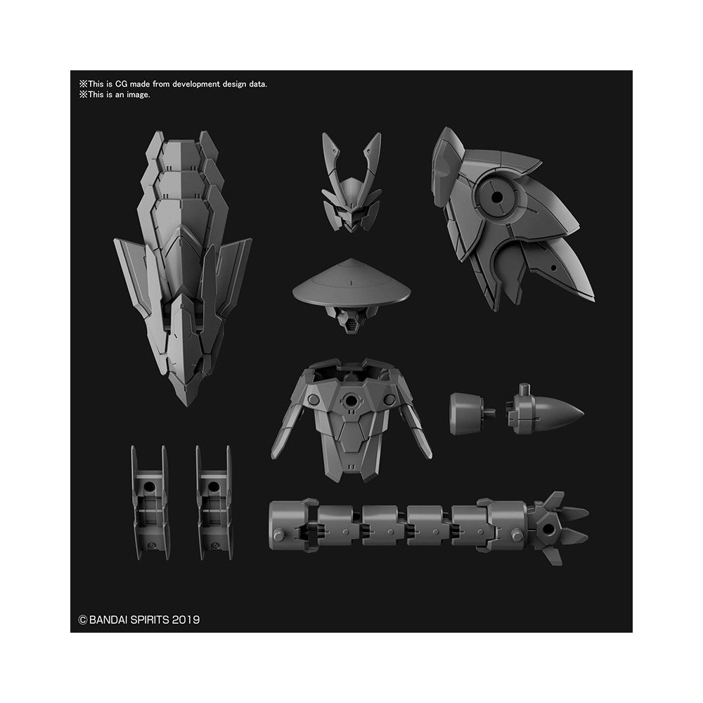 30MM OPTION PARTS SET 4 SENGOKU ARMOR 1/144 MODEL KIT BANDAI