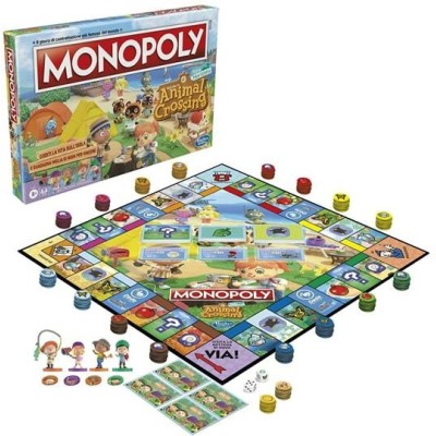 MONOPOLY ANIMAL CROSSING - GIOCO DA TAVOLO ITALIANO HASBRO