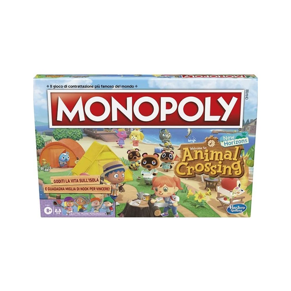 MONOPOLY ANIMAL CROSSING - GIOCO DA TAVOLO ITALIANO HASBRO