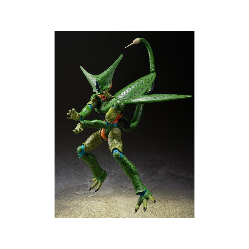 DRAGON BALL Z CELL FIRST FORM S.H. FIGUARTS ACTION FIGURE BANDAI