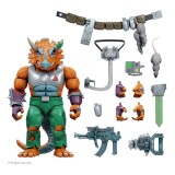 SUPER7 TEENAGE MUTANT NINJA TURTLES ULTIMATES TRICERATON ACTION FIGURE