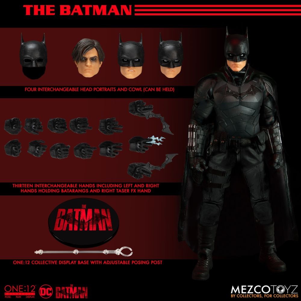 THE BATMAN ONE:12 COLLECTIVE ACTION FIGURE MEZCO TOYS