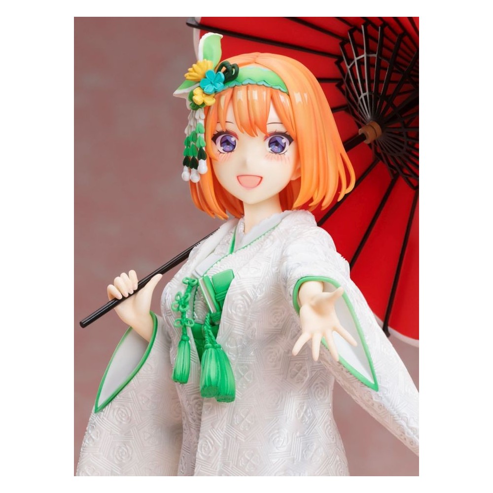 FURYU THE QUINTESSENTIAL QUINTUPLETS YOTSUBA NAKANO SHIROMUKU VER. STATUE 1/7 FIGURE