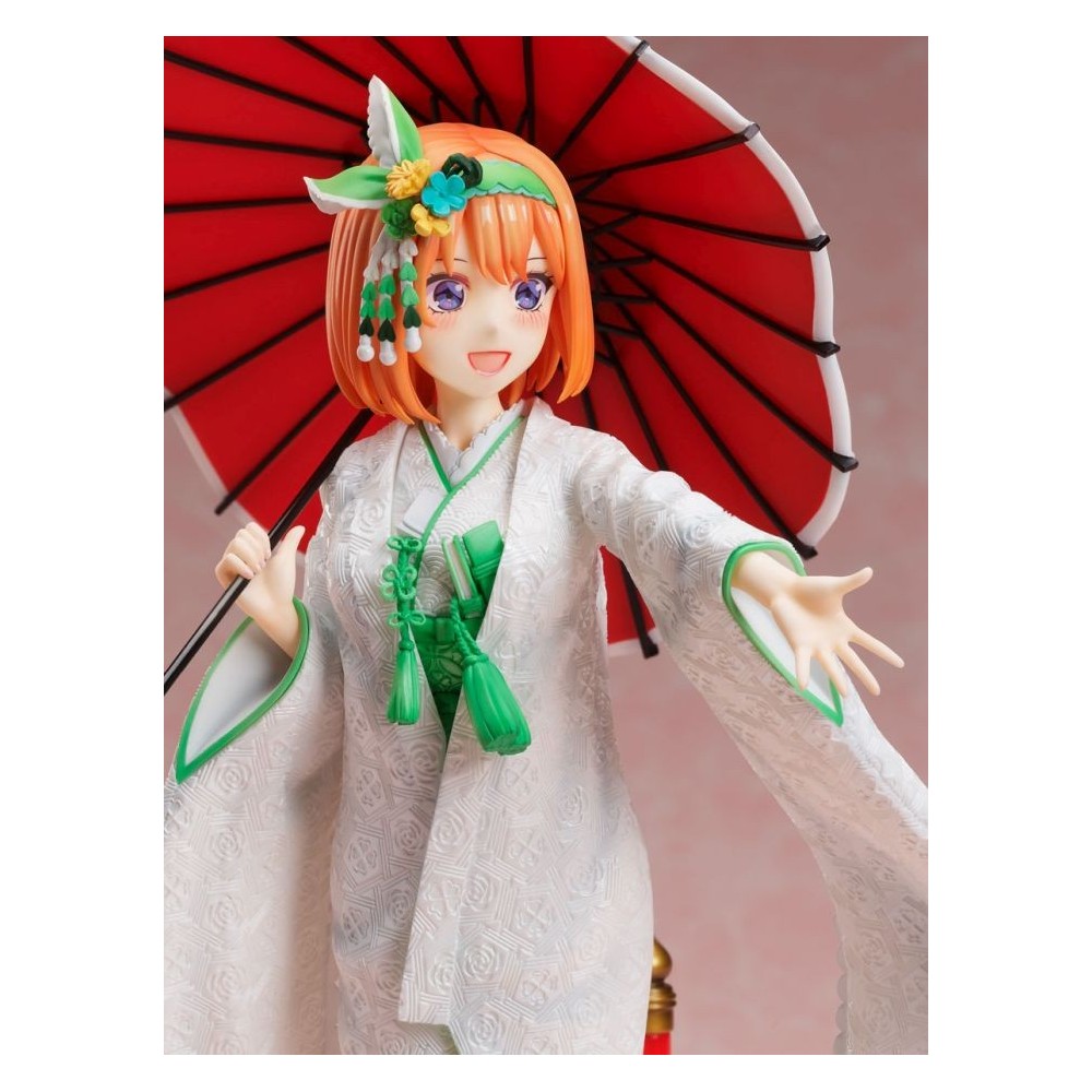 FURYU THE QUINTESSENTIAL QUINTUPLETS YOTSUBA NAKANO SHIROMUKU VER. STATUE 1/7 FIGURE