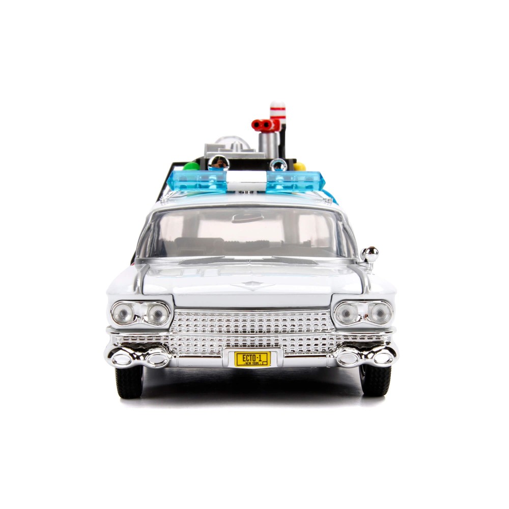 JADA TOYS GHOSTBUSTERS ECTO-1 1/24 DIECAST MODEL FIGURE