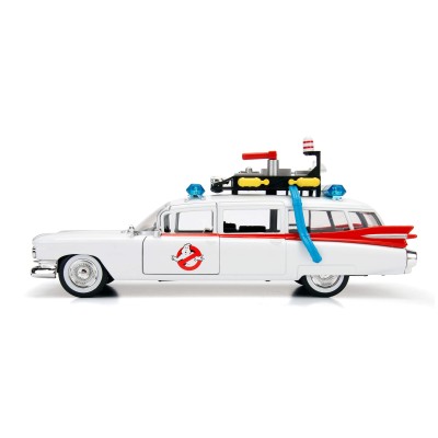 JADA TOYS GHOSTBUSTERS ECTO-1 1/24 DIECAST MODEL FIGURE