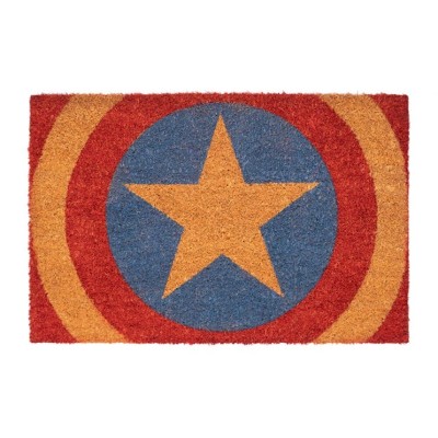 MARVEL CAPITAN AMERICA SCUDO DOORMAT ZERBINO 40X60CM GRUPO ERIK