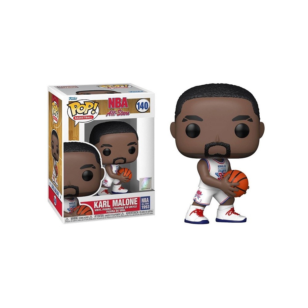 FUNKO POP! NBA LEGENDS ALL-STARS KARL MALONE BOBBLE HEAD FIGURE FUNKO