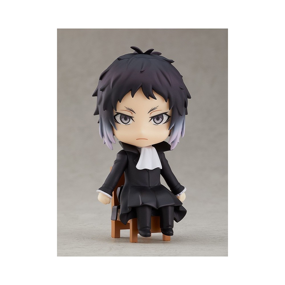 BUNGO STRAY DOGS RYUNOSUKE AKUTAGAWA NENDOROID SWACCHAO FIGURE ORANGE ROUGE