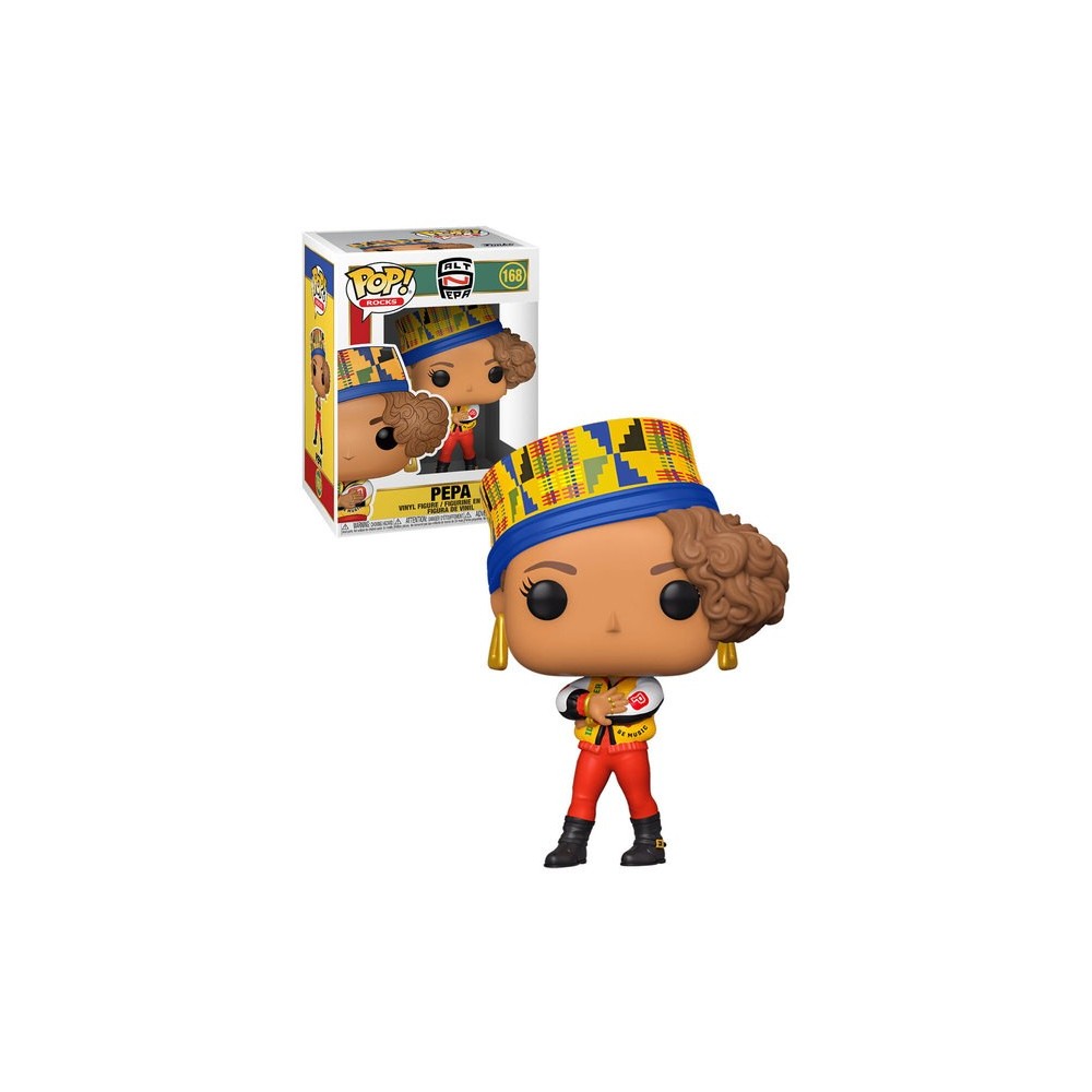 FUNKO FUNKO POP! ROCKS SALT-N-PEPA PEPA BOBBLE HEAD KNOCKER FIGURE