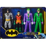 BATMAN ROBIN THE JOKER THE RIDDLER 30CM ACTION FIGURES SPIN MASTER