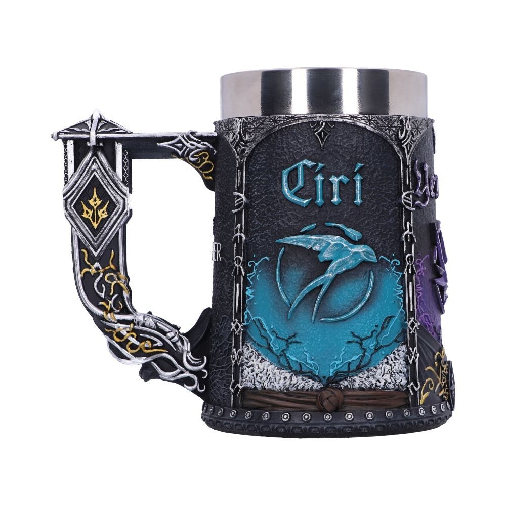 THE WITCHER TRINITY TANKARD BOCCALE RESINA NEMESIS NOW