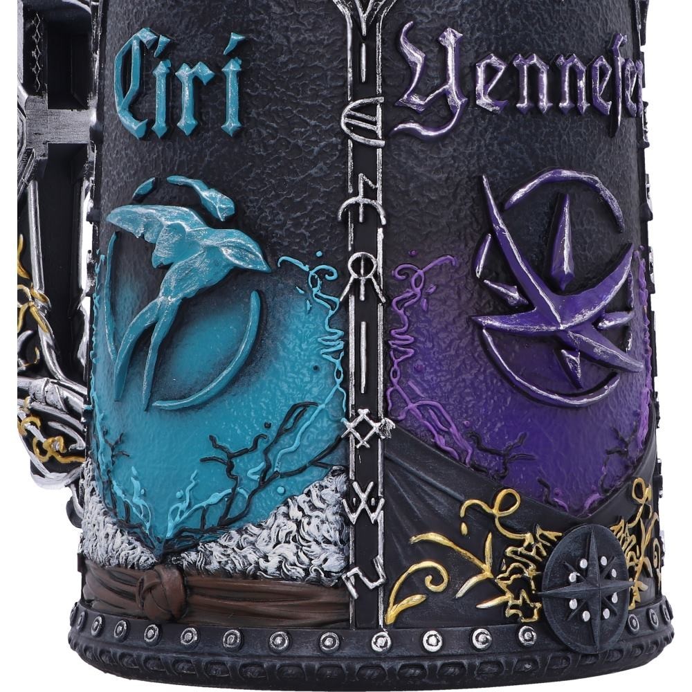 NEMESIS NOW THE WITCHER TRINITY TANKARD RESIN