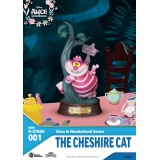 MINI D-STAGE ALICE IN WONDERLAND THE CHESHIRE CAT STATUA FIGURE BEAST KINGDOM