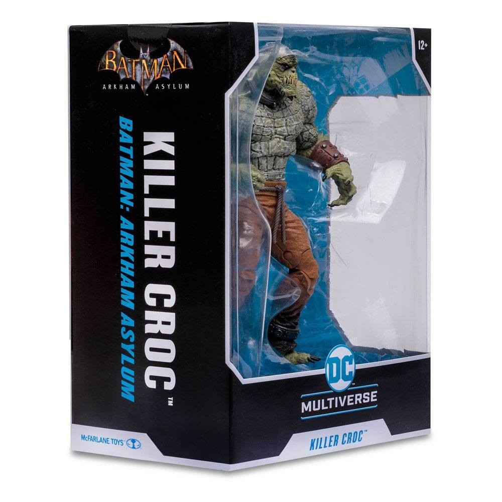 DC MULTIVERSE BATMAN ARKHAM ASYLUM KILLER CROC ACTION FIGURE MC FARLANE