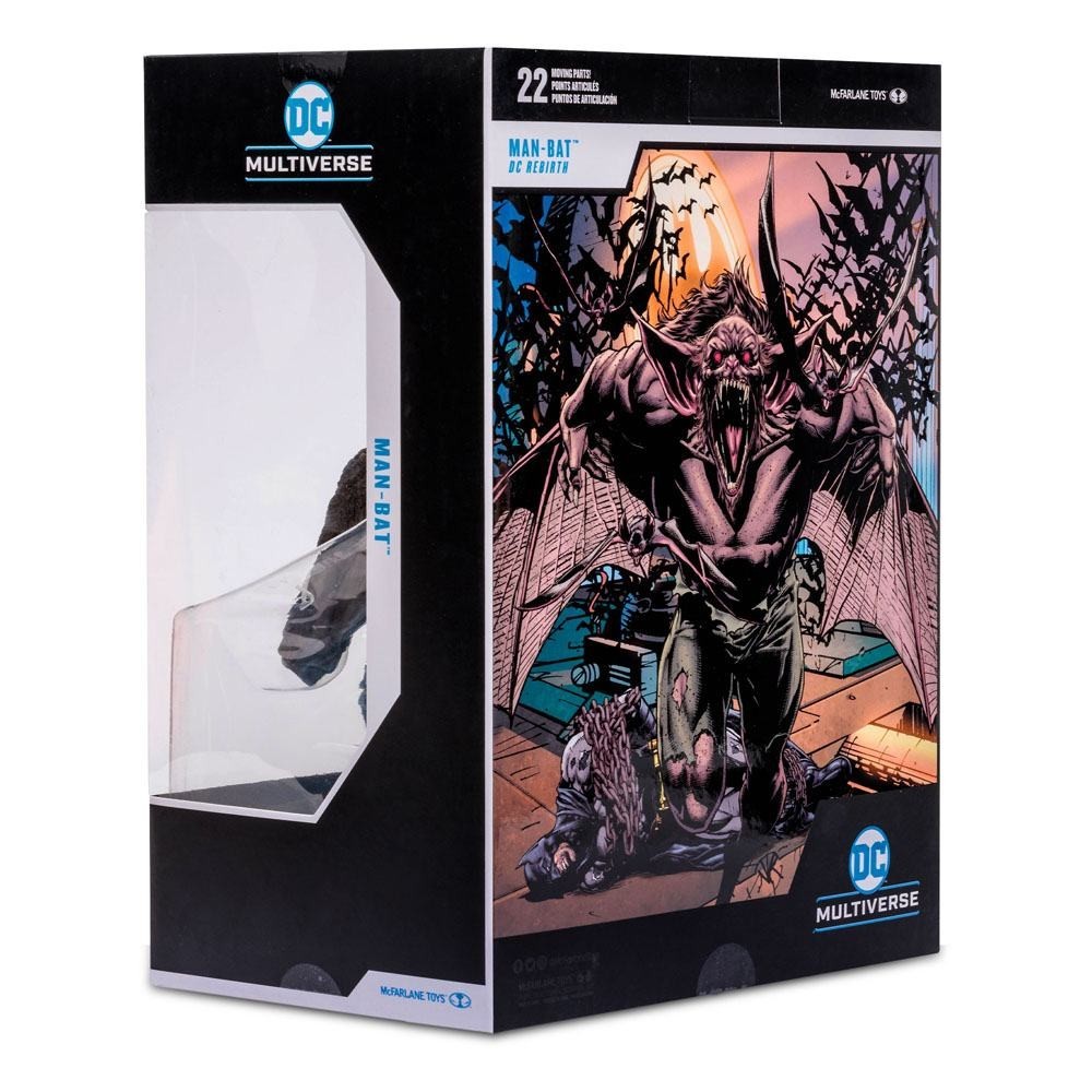 DC MULTIVERSE MAN-BAT MEGAFIG DC REBIRTH ACTION FIGURE MC FARLANE