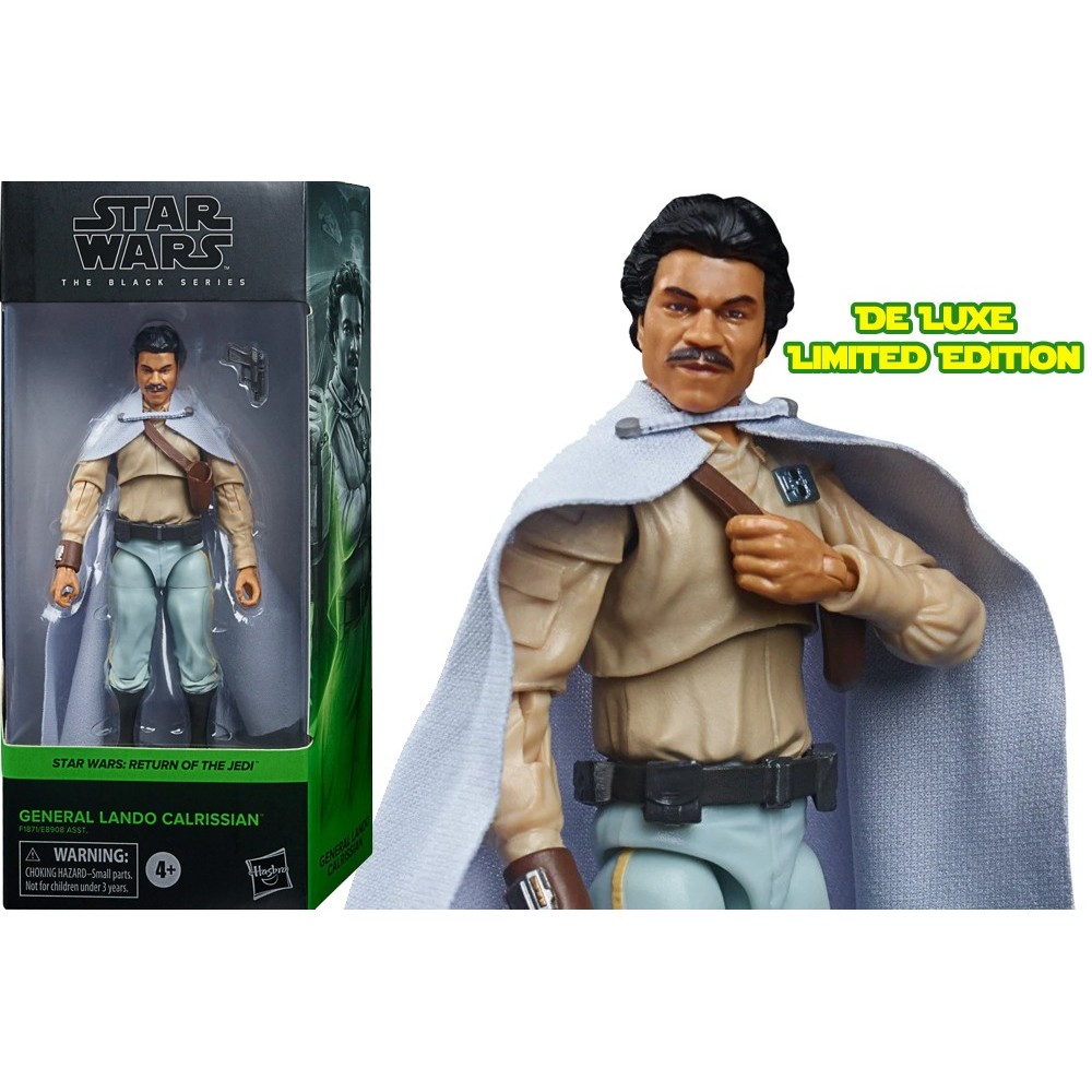 HASBRO STAR WARS THE BLACK SERIES GENERAL LANDO CALRISSIAN ACTION FIGURE