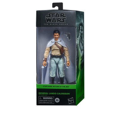 HASBRO STAR WARS THE BLACK SERIES GENERAL LANDO CALRISSIAN ACTION FIGURE