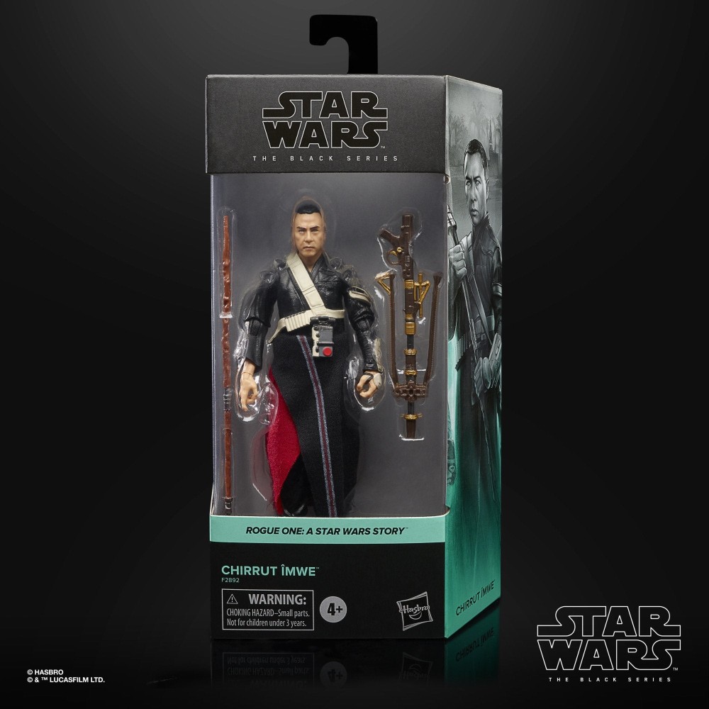 HASBRO STAR WARS THE BLACK SERIES ROGUE ONE CHIRRUT IMWE ACTION FIGURE