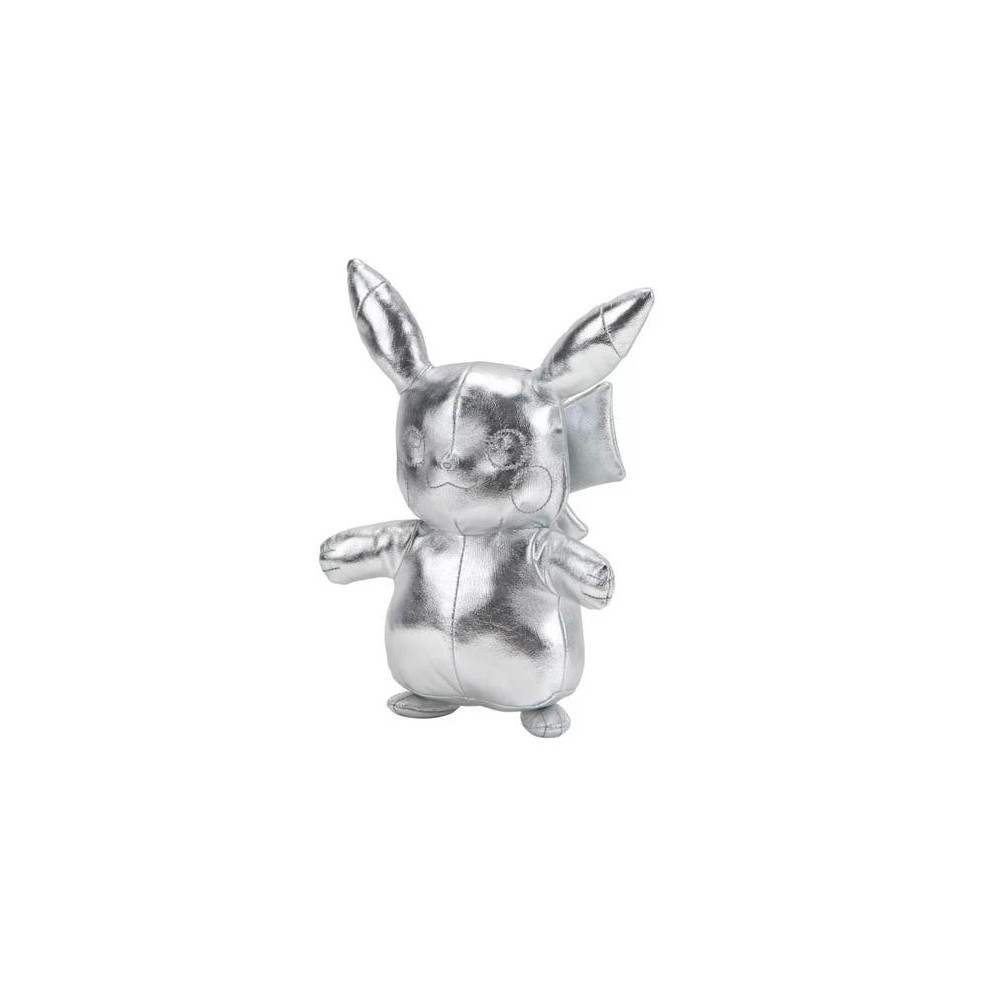 BOTI POKEMON PIKACHU SILVER VERSION 20CM PLUSH FIGURE