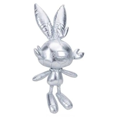 POKEMON SCORBUNNY SILVER VERSION 20CM PUPAZZO PELUCHE PLUSH FIGURE BOTI