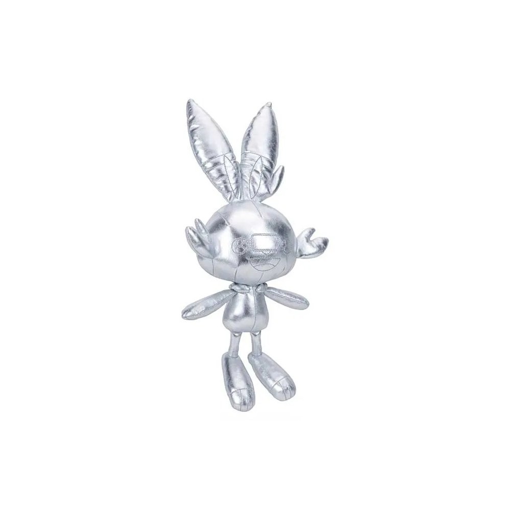 BOTI POKEMON SCORBUNNY SILVER VERSION 20CM PLUSH FIGURE
