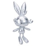 BOTI POKEMON SCORBUNNY SILVER VERSION 20CM PLUSH FIGURE