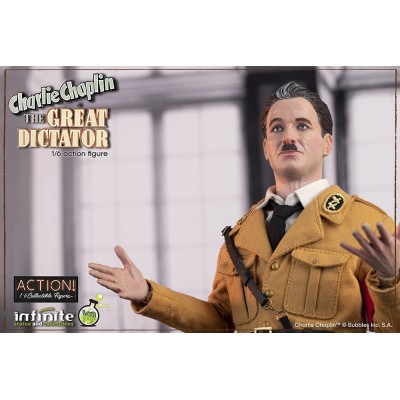 CHARLIE CHAPLIN THE GREAT DICTATOR REGULAR COLLECTIBLE ACTION FIGURE INFINITE STATUE