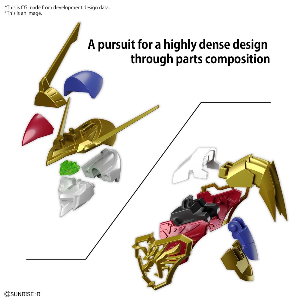 HIGH GRADE HG MASHIN HERO WATARU RYUJINMARU AMPLIFIED 1/144 MODEL KIT ACTION FIGURE BANDAI