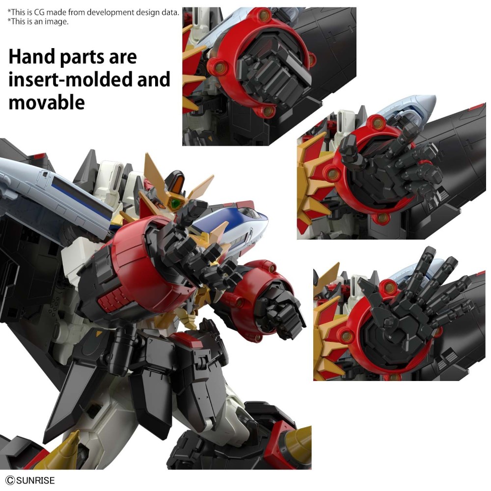 RG REAL GRADE GAOGAIGAR MODEL KIT ACTION FIGURE BANDAI