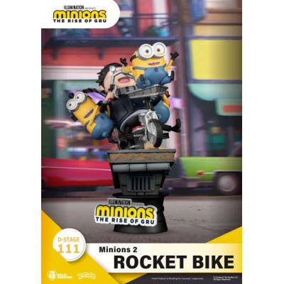 D-STAGE MINIONS 2 ROCKET BIKE STATUA FIGURE DIORAMA BEAST KINGDOM