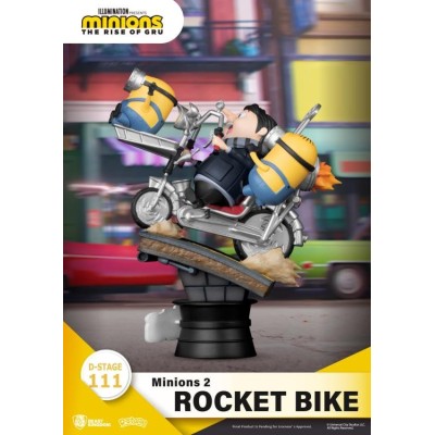D-STAGE MINIONS 2 ROCKET BIKE STATUA FIGURE DIORAMA BEAST KINGDOM