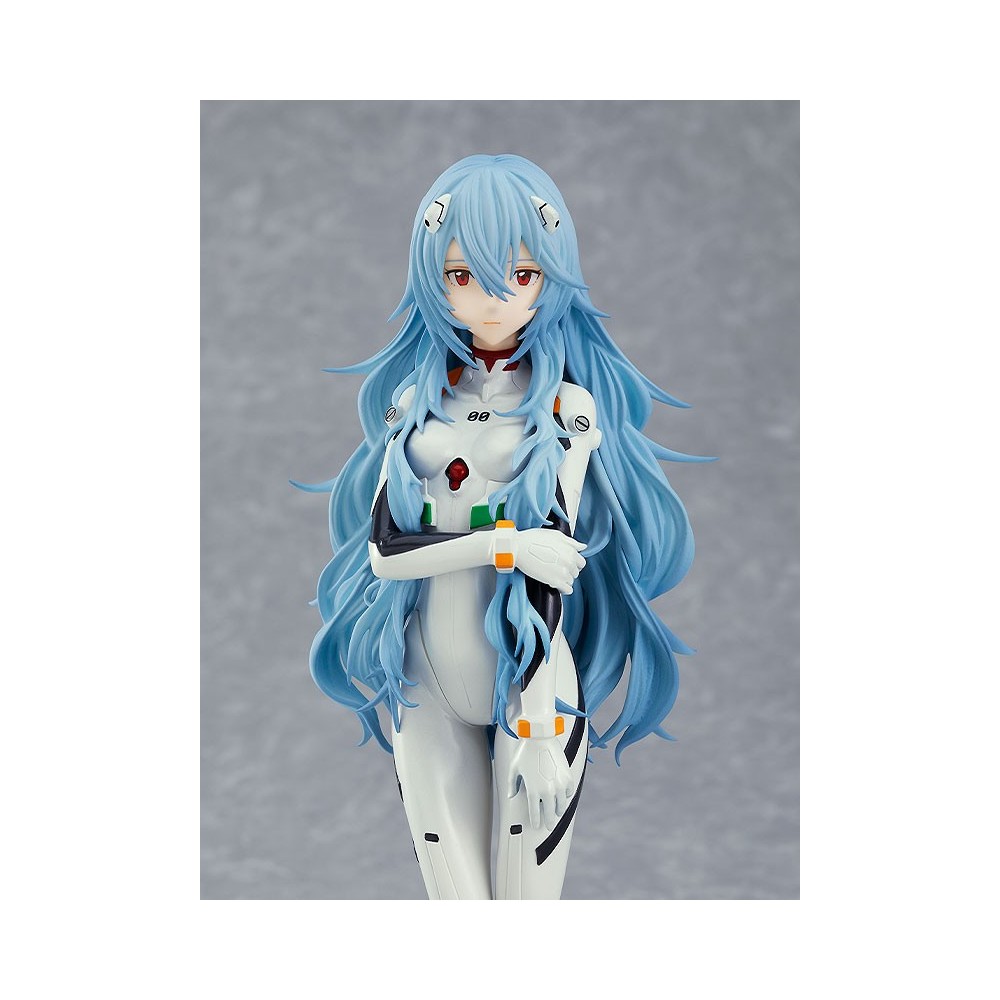 GOOD SMILE COMPANY EVANGELION REI AYANAMI LONG HAIR POP UP PARADE STATUE FIGURE