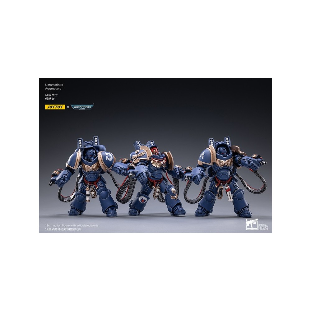 WARHAMMER 40K ULTRAMARINES AGGRESSORS PACK ACTION FIGURE JOY TOY (CN)