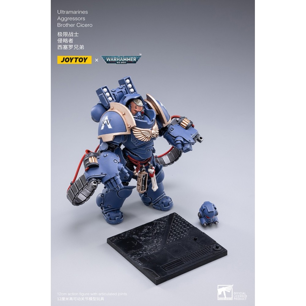 WARHAMMER 40K ULTRAMARINES AGGRESSORS PACK ACTION FIGURE JOY TOY (CN)