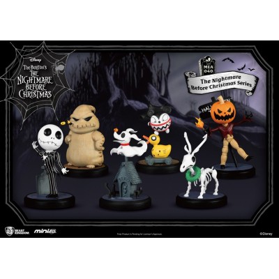 THE NIGHTMARE BEFORE CHRISTMAS MINI EGG ATTACK BOX SET 6 FIGURES BEAST KINGDOM