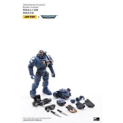 WARHAMMER 40K ULTRAMARINES INCURSORS PACK ACTION FIGURE JOY TOY (CN)